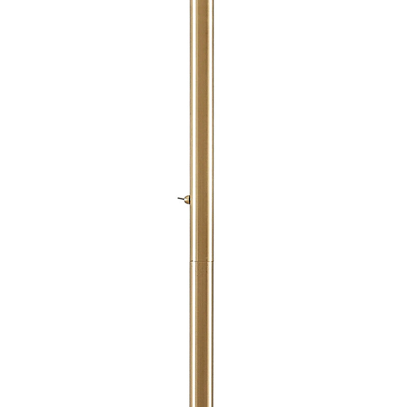 Lindby Stehlampe Ignacia LED Stehleuchte Lampe messingfarben 180cm E27 Leuchte - 4251096543407