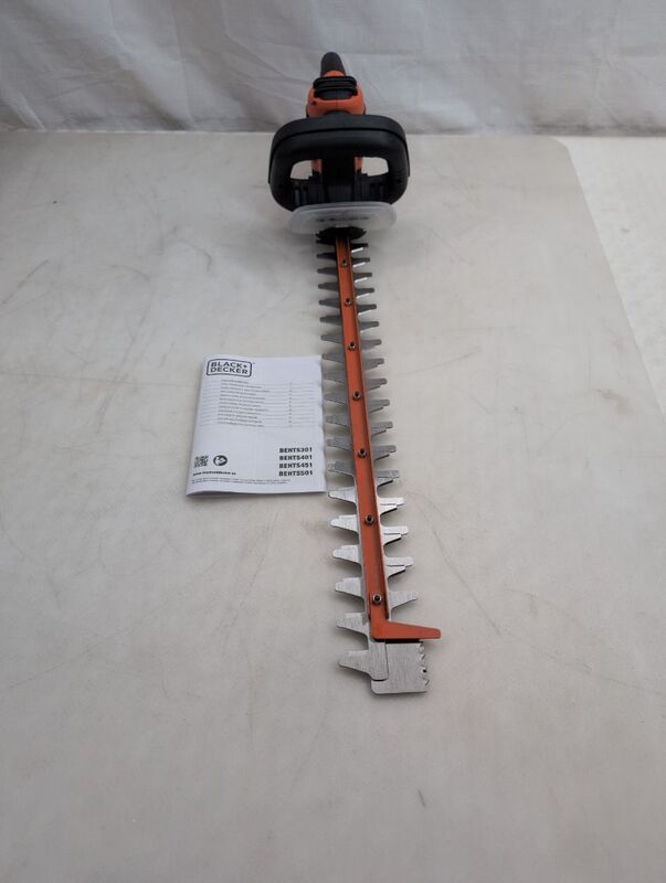 Black & Decker Heckenschere Elektro 600W 600mm Strauchschneider Astschneider - 5035048678145