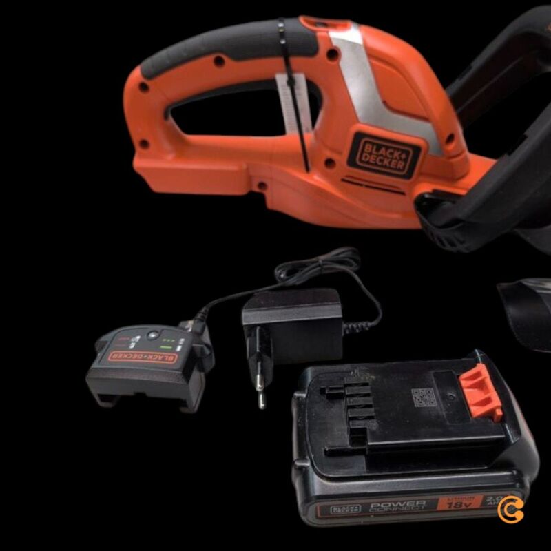 Black & Decker Akku-Hecken GTC1845L20-QW Heckenschneider Strauchschneider 18V - 5035048554128