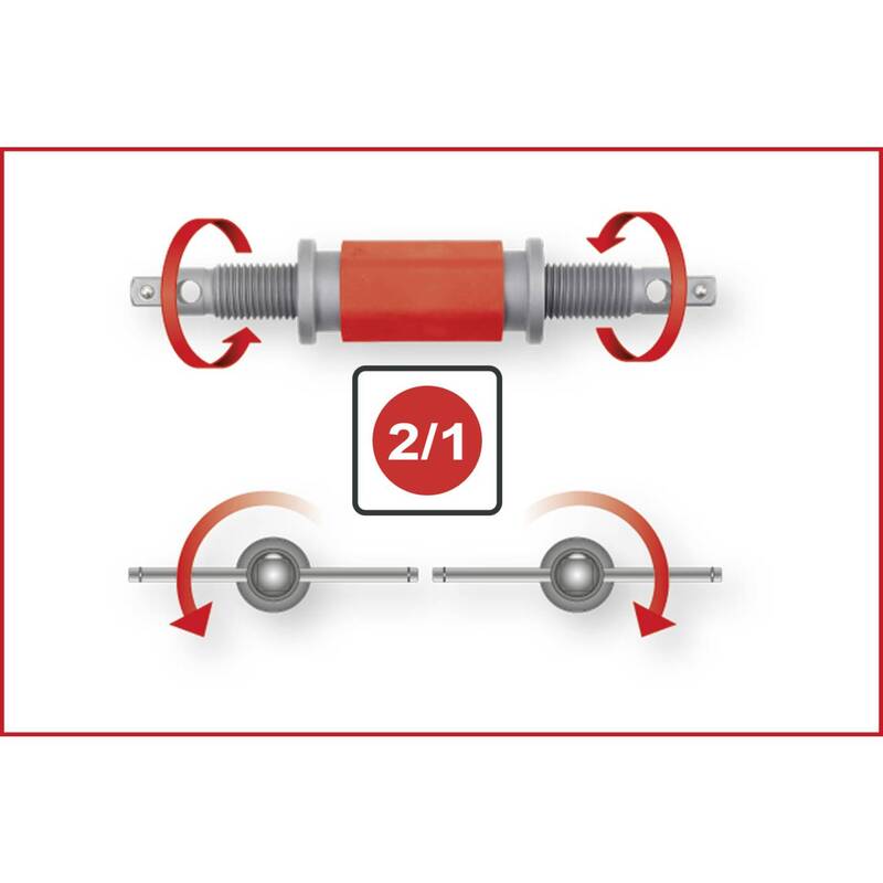 KS Tools Bremskolben Werkzeug Satz Rücksteller Universal Set Adapter Bremse - 4042146878286
