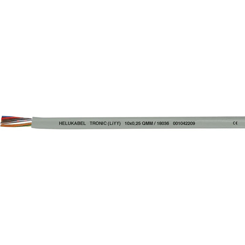 Helukabel Datenleitung LiYY 4x0,34mm² Grau 100m PVC-Mantel 2000V - 2050005927596