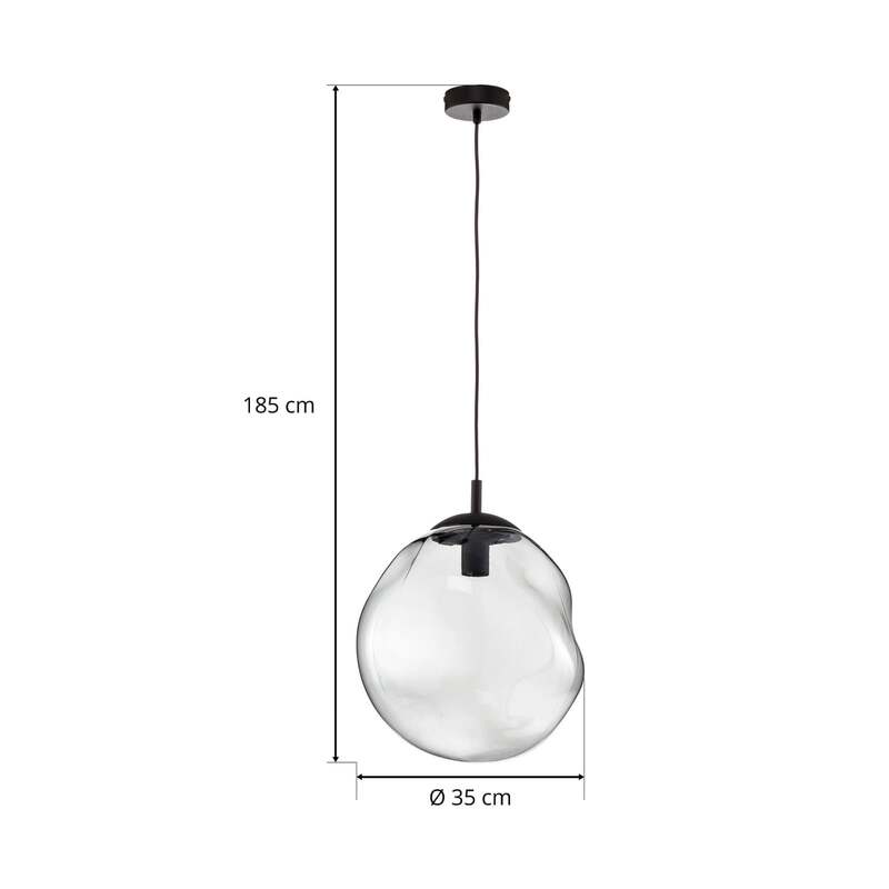 TK-Lighting Hängeleuchte Pendelleuchte Sol LED Lampe dimmbar schwarz rauchgrau - 5901780542641