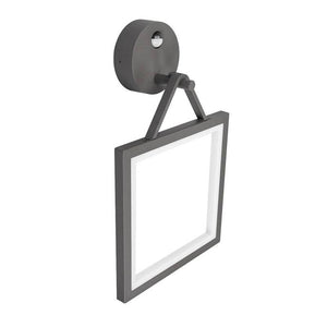 B-Ware Lucande Außenleuchte Wandleuchte LED Bewegungsmelder Mirco grafitgrau weiß348