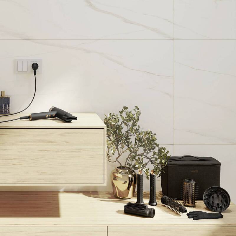 Princess Profi-Airstyler Haartrockner Föhn Haarstyler Schwarz - 8712836997707