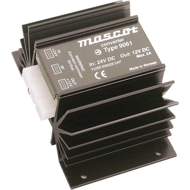 Mascot DC/DC-Wandler Stromkonverter 9061 12V 5V 1A 27W KFZ Steckkontakte - 7057070023234
