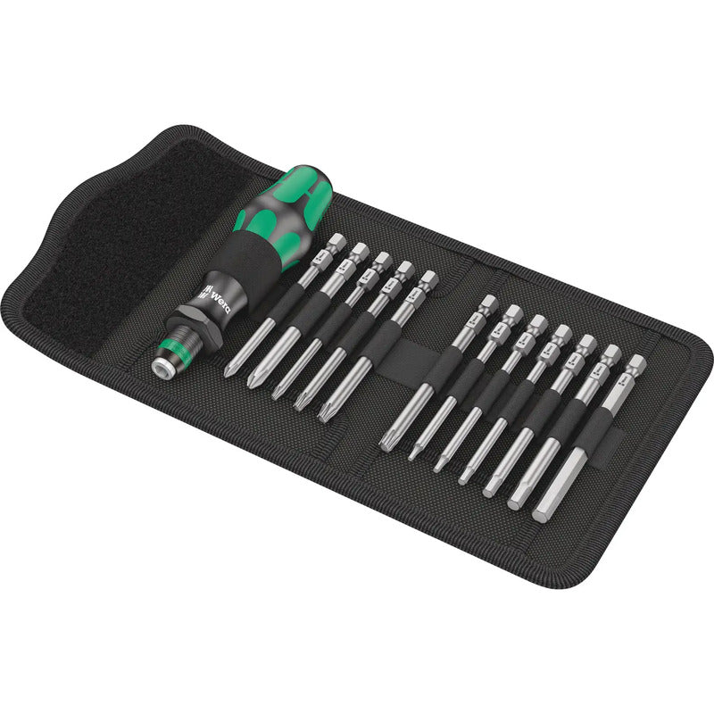Wera Werkzeugset Universal 13-teilig Bit-Handhalter 816 R Kraftform Bicycle Set - 4013288211439