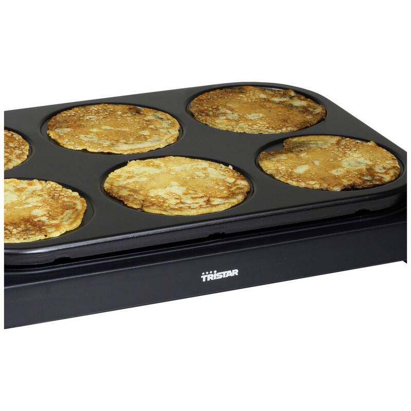 Tristar BP-2827 Wok-Set 1000 W für 6 Personen mit Backplatte und Pfännchen - 8713016028273