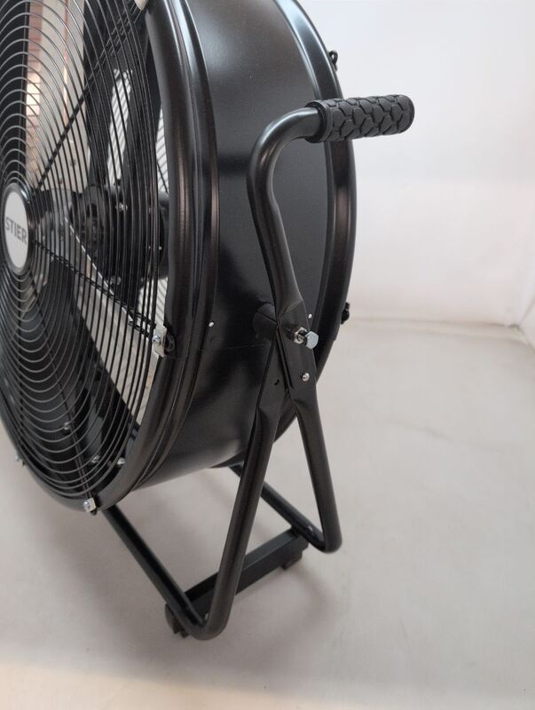 STIER Trommelventilator fahrbar 330W Ø600mm Heizlüfter Ventilator IP44 mobil - 4251709618126