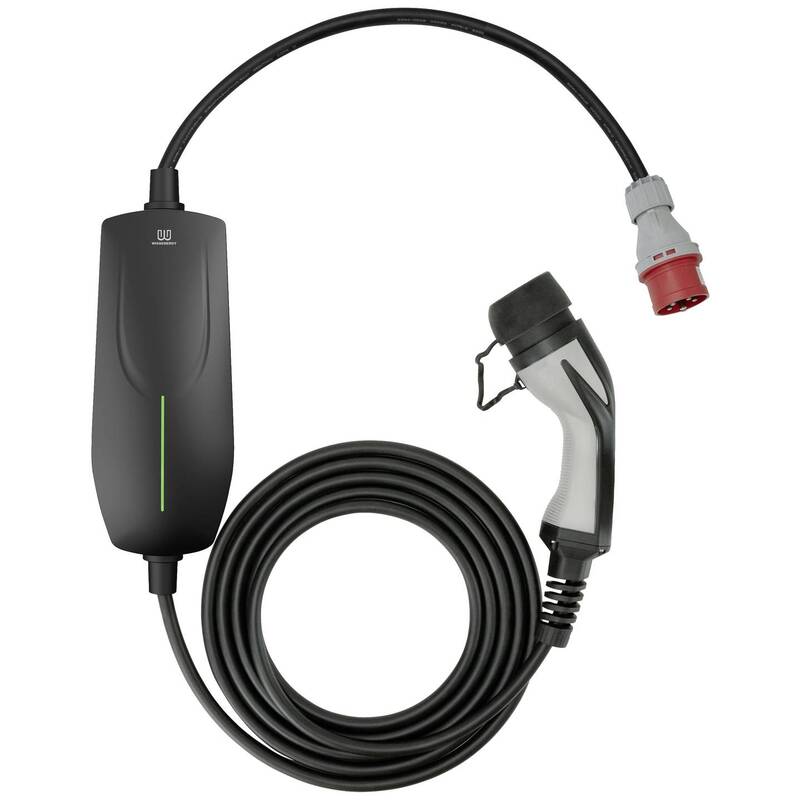 Wissenergy Mobile Ladestation Typ 2 Mode 2 16A 11kW IP66 grau 6m Kabel Länge - 4064161260150