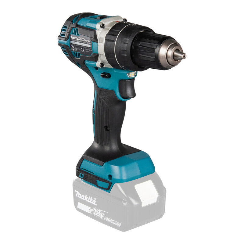 Makita Akku-Schlagbohrschrauber DHP484Z Bohrschrauber 18V 54Nm schwarz kompakt - 0088381826105