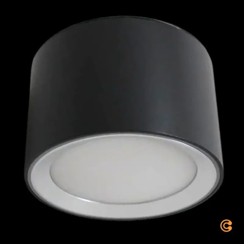 Nordlux LED-Bad-Deckenleuchte Einbauleuchte Andre LED IP44 Schwarz 3 STÜCK - 5704924022180