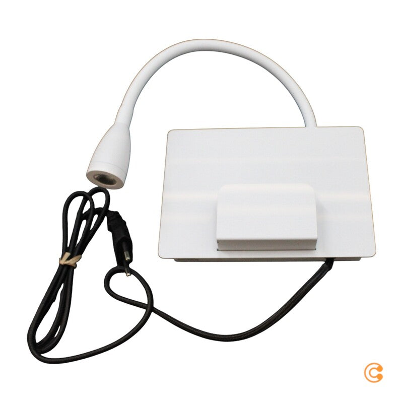 Paulmann Wandleuchte Leselampe USB LED Flexarm Lampe weiß matt Schalter - 4000870711002