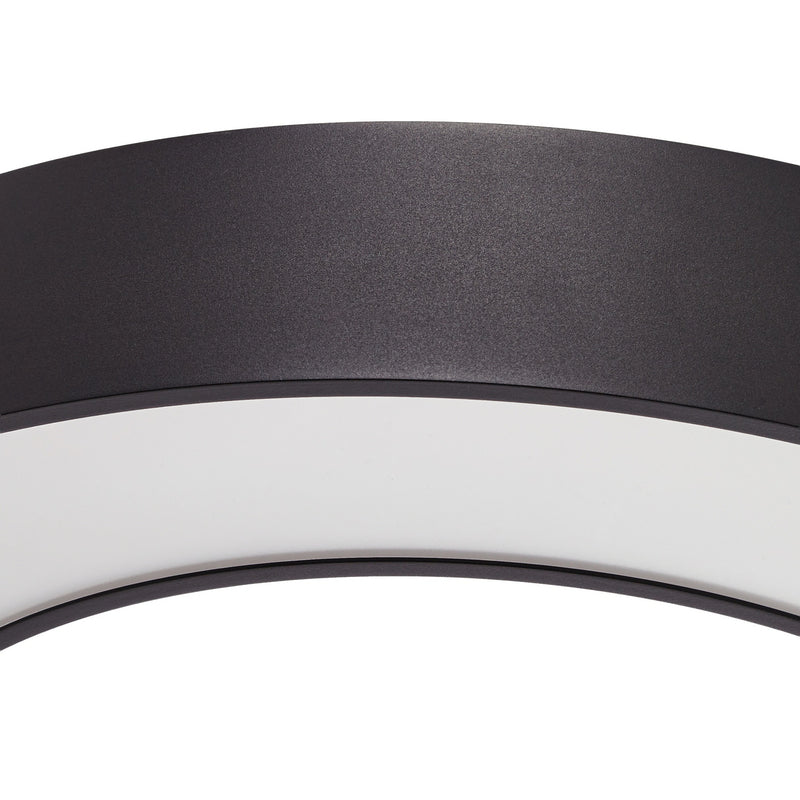 Arcchio Deckenleuchte Sharelyn LED Lampe dimmbar schwarz Ø60cm 3510 Lumen - 4255830916311