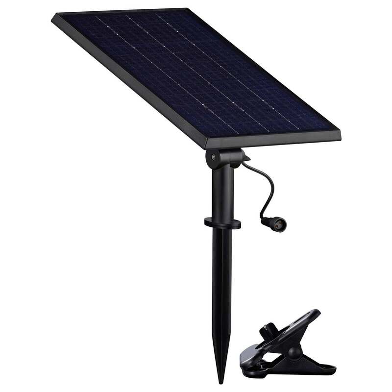 Sygonix Solar-Lichterkette Dekolicht 6-flammig LED Gartenleuchte weiß 550cm - 4064161390727