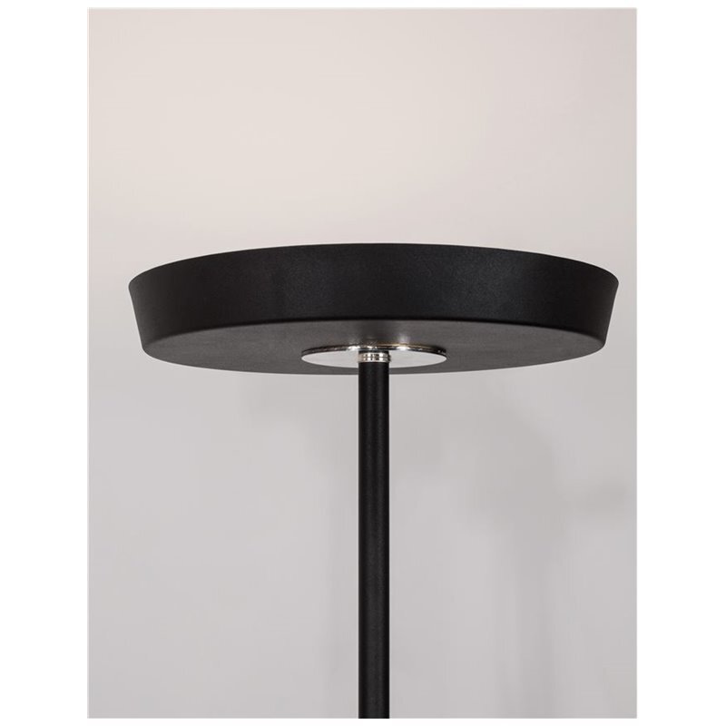 NOVA LUCE Stehleuchte Stehlampe LED VITI Schwarz warmweiß Beleuchtung Aluminium - 5212017426468