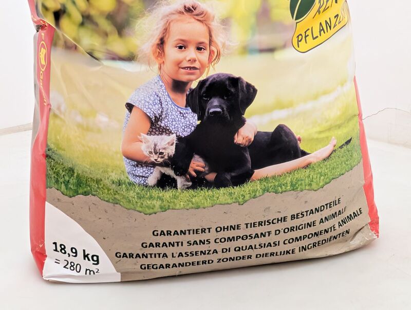 WOLF-Garten Bio-Rasendünger 18,9kg Rasenpflege für 280m² Gartenpflege Dünger - 4008423873108