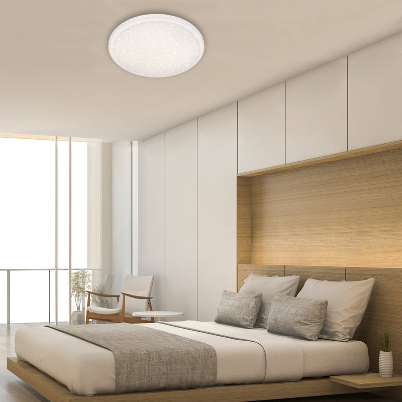 Deckenleuchte Lampe Briloner LED Style Fernbedienung weiß Metall Kunststoff - 4002707365532
