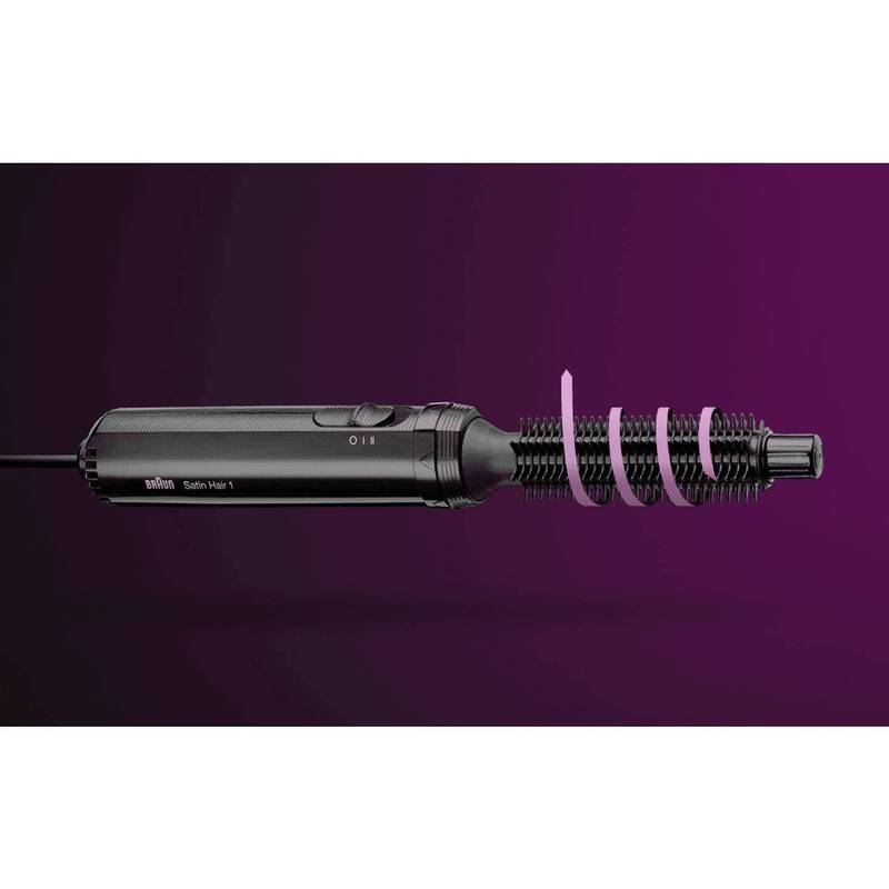 Braun Heißluftbürste Satin Hair 1 AS 110 Stylinggerät 200W schwarz 2 Heiz-Stufen - 3030050182460