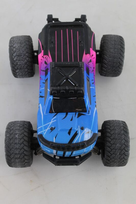 Absima Mini AMT Monster Truck 1:16 pink blau RTR 4WD Akku Lader 36 km/h - 4250650957704