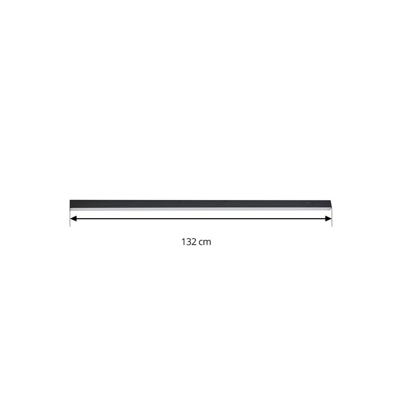 Lucande Deckenleuchte Deckenlampe LED Teniona CCT Funktion schwarz Aluminium - 4251911791723