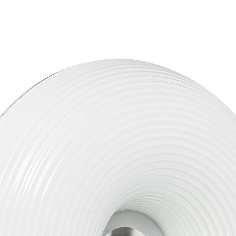 Lindby Tischleuchte Wandlampe Lampe LED Fjora weiß chrom dimmbar - 4255830905513