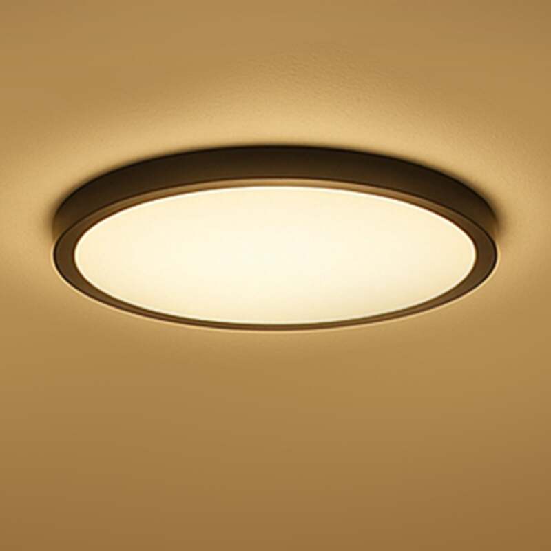 Calex Deckenlampe HALO LED dimmbar RGB CCT IP54 schwarz Ø40cm Leuchte Lampe - 8712879165736