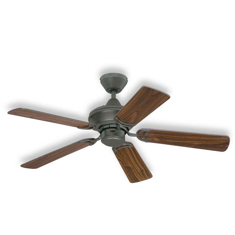 Westinghouse Deckenventilator Nevada leise Lüfter Stahl Holz 105cm bis 15m² - 4895105608734
