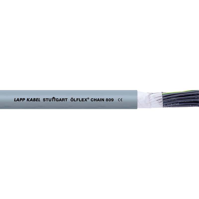 LAPP Schleppkettenleitung Steuerleitung ÖLFLEX CHAIN 809 Grau 4G 0.5 mm² 100 m - 4044776029830