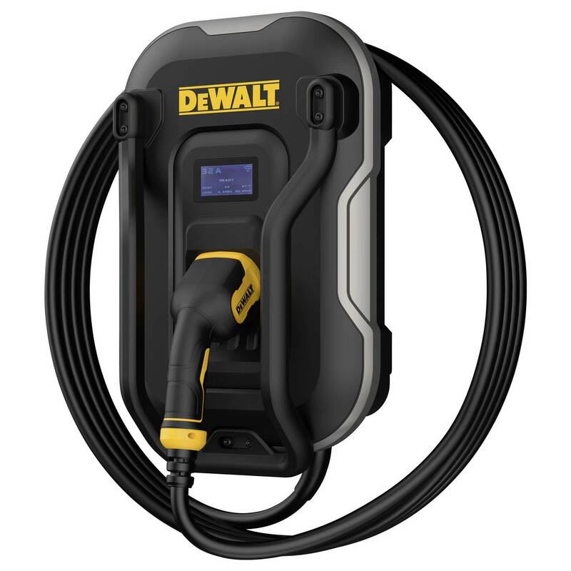 DeWalt Wallbox Typ 2 Mode 3 32A 22kW RFID App Elektrofahrzeug Ladegerät IP65 - 4064161478043