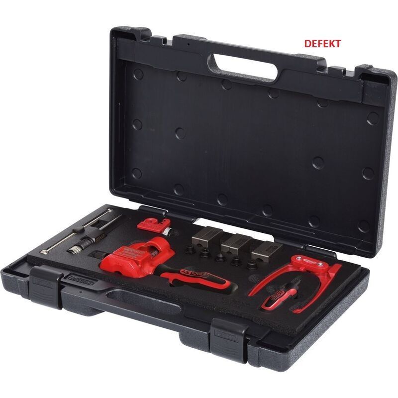 KS Tools Universal-Bördelgerät Flarefix 1 hydraulisch 16-tlg für KFZ - 4042146373248