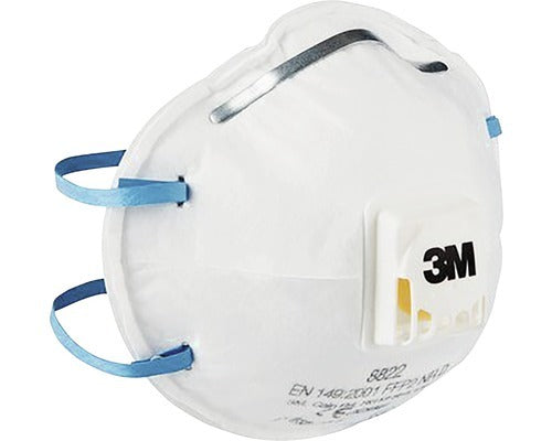3M Atemschutzmaske FFP2 8822PRO10 10 Stück Partikelmaske Schutzmaske Atemschutz - 4054596315167