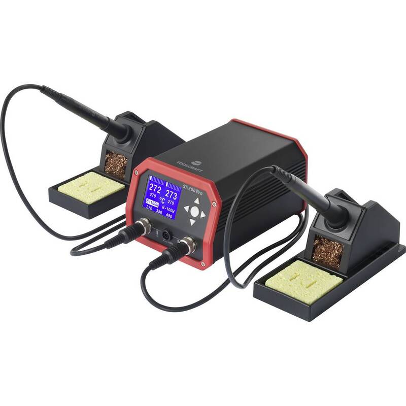 TOOLCRAFT ST-200 Pro Lötstation 230 W Löt Station Elektrogerät Elektronik - 4064161023069