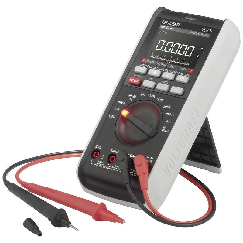 VOLTCRAFT VC871 Multimeter Messgerät Hand-Multimeter Datenlogger CAT III 1000V - 4064161246604