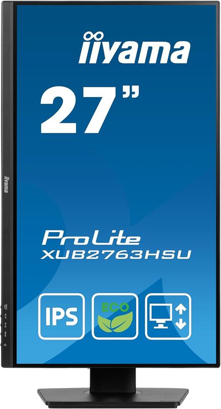 iiyama Prolite XUB2763HSU-B1 68,6 cm 27" IPS LED-Monitor Full-HD DEFEKTWARE - 4948570123780