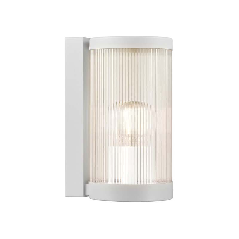 Nordlux Außenwandleuchte Coupar LED Gartenlampe Wandleuchte dimmbar weiß 25cm - 5704924010606