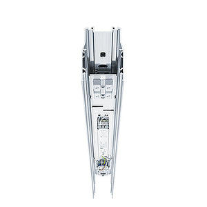 B-Ware ZUMTOBEL Kanal für LED-Lichtlinie SLOIN TW A Tragschiene Schiene silber 150 cm