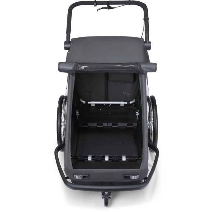 Croozer Fahrradanhänger Yuuna 2 Moonlight Black Kinderwagen Buggy Transport - 4044494160945