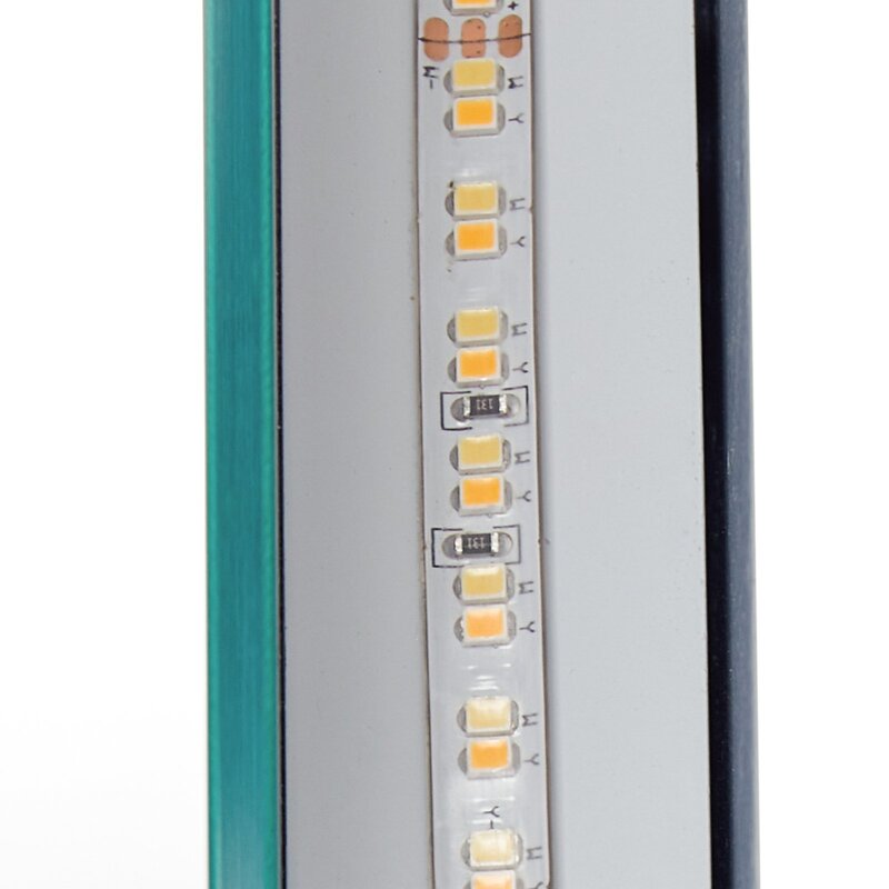 Lucande LED Spiegel Celestiel tropfenförmig CCT 60cm chrom Badezimmerlampe 650lm - 4251911777840