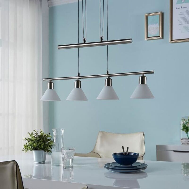 Lampenwelt LED-Hängeleuchte Eleasa Hängeleuchte Leuchte Lampe easydim 4flammig E - 4251096531435