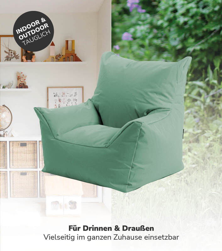 mokebo Kindersessel Outdoor 'Der Pausenheld', Sitzsack Kinder mit Füllung, auch - 4262436123579