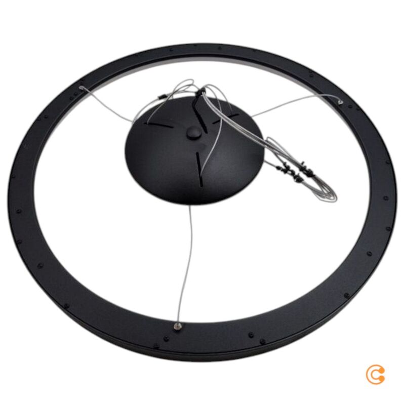 Deko Light Pendelleuchte Hängeleuchte Sculptoris LED dimmbar warmweiß schwarz - 4042943173140