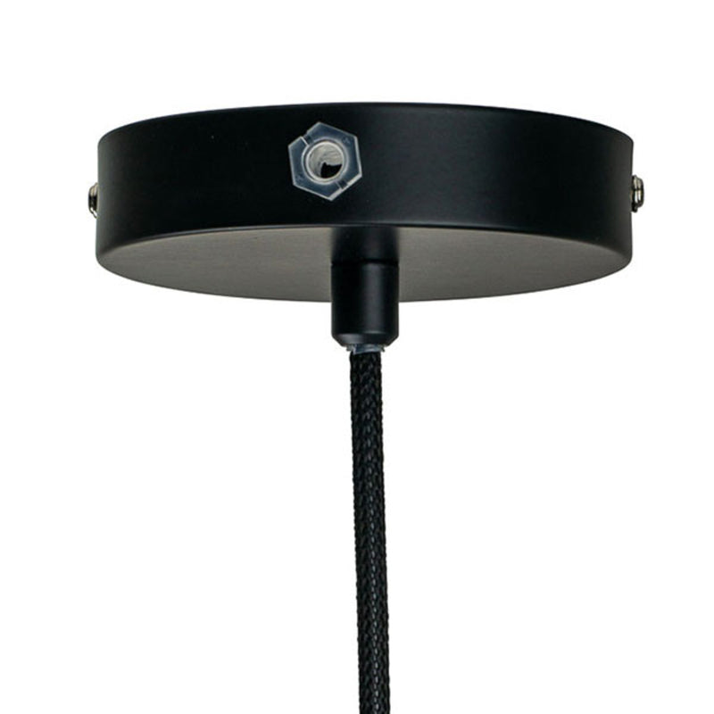 Dyberg Larsen Ejka Hängeleuchte Hängeleuchte Lampe Leuchte E27 Metall schwarz - 5704709064442