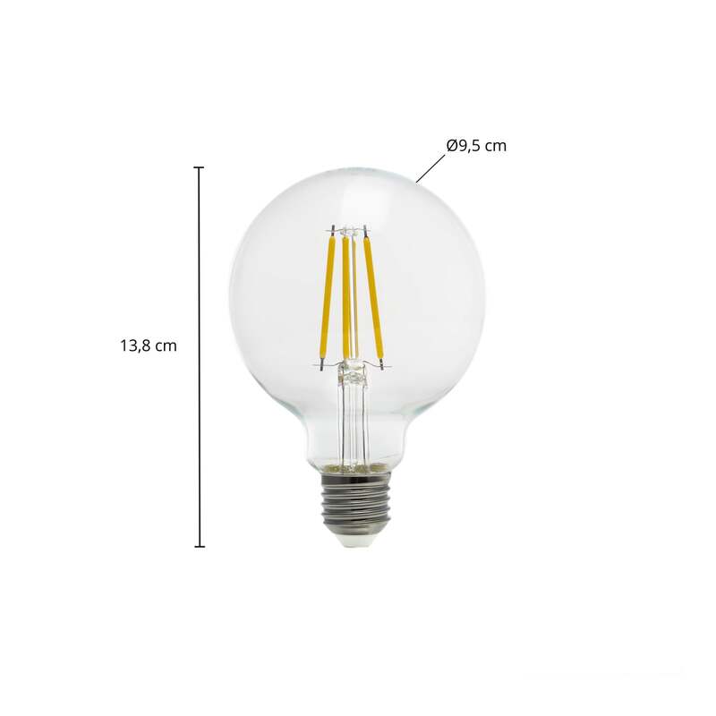 Arcchio LED Globe G95 E27 3,8W warmweiß Filament Lampe Leuchte 806 Lumen 2700K - 4251911761979