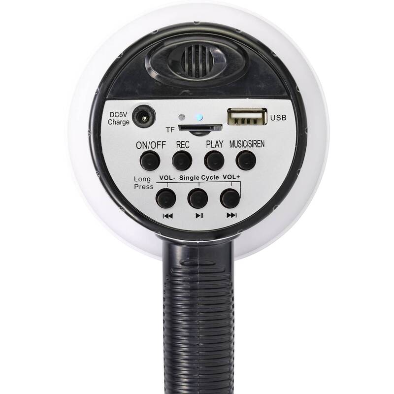 Renkforce RF-MP-200 Megaphon Sprachverstärker Aufnahmefunktion mit Haltegurt - 4064161174211