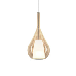 B-Ware Ideal Lux Pendellampe Hängelampe Kalique 3 Amber Kunststoff extern dimmbar LED