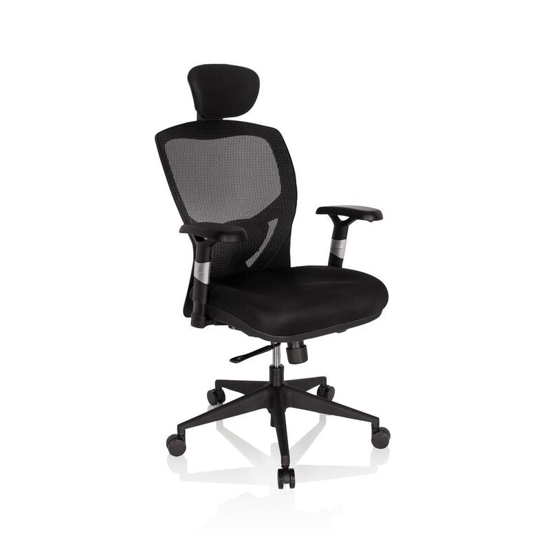 hjh OFFICE Bürostuhl Chefsessel VENUS BASE Ergonomie Komfort Design schwarz - 4260182534526