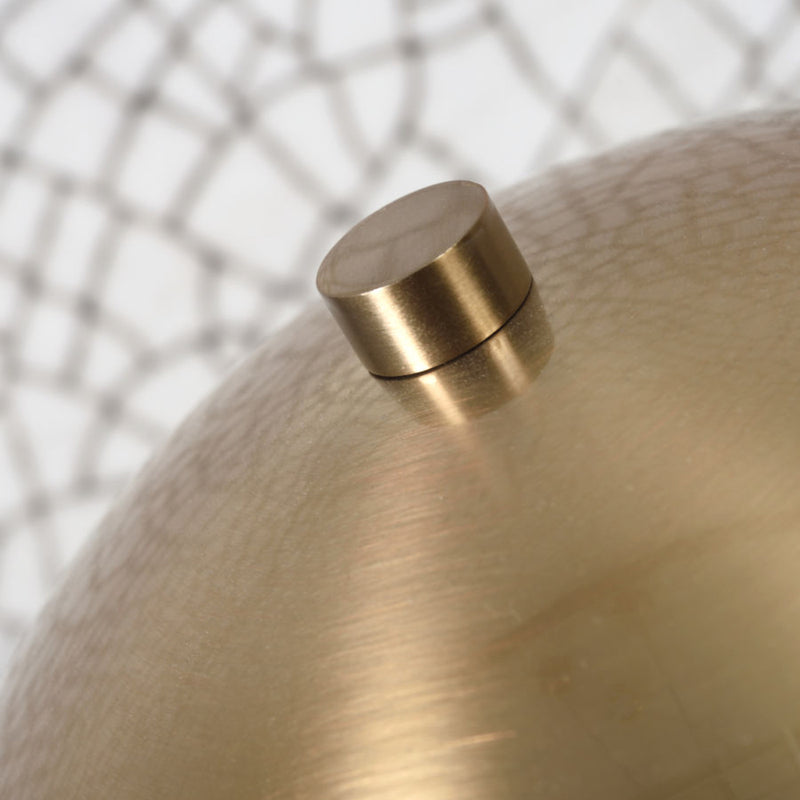 It's about RoMi Tischlampe Toulouse LED Lampe Marmorfuß gold weiß 45cm - 8716248080972