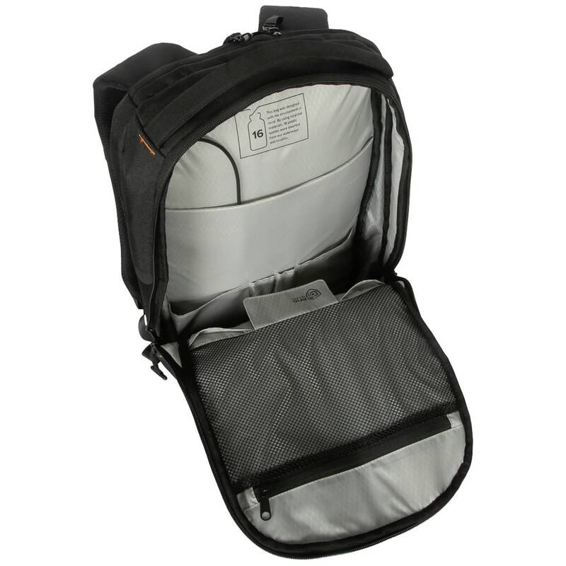 Targus Notebook Rucksack TBB652GL Schwarz Handgepäck Rucksack für 16 Zoll Laptop - 5063194001722