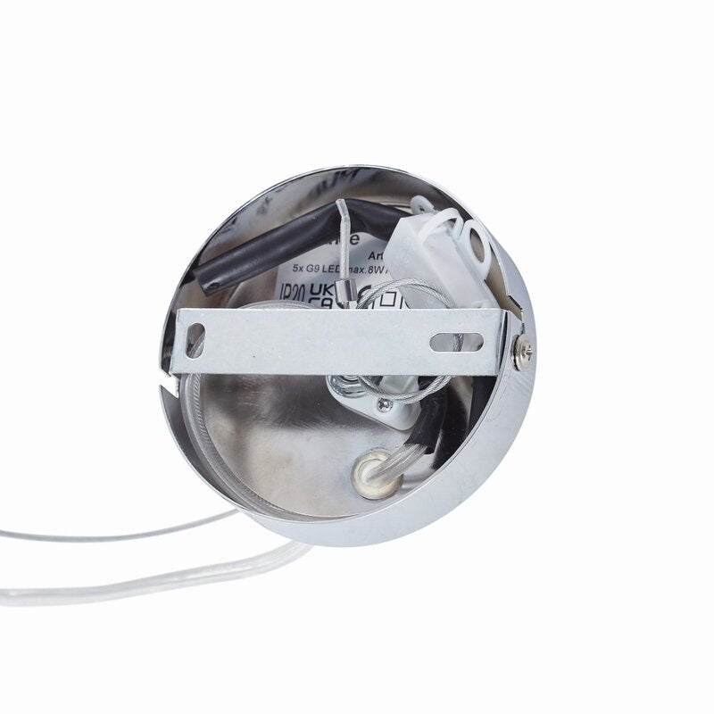 Lucande Hängelampe Kaelor Ø 46 cm kupferfarben Aluminium Hängeleuchte Leuchte - 4251911775921
