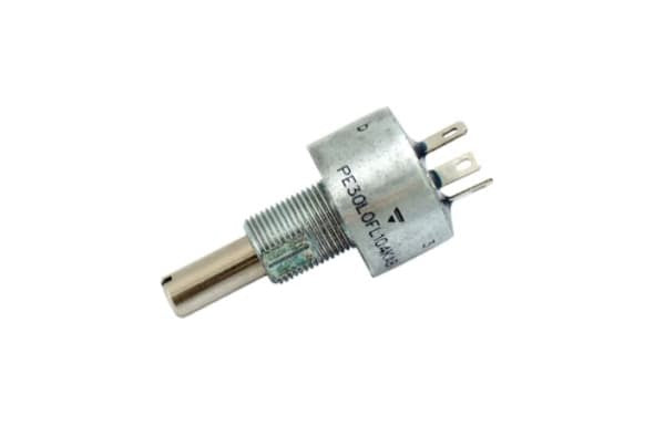 Vishay Potentiometer Drehregler Widerstand linear Metallachse 100 kΩ vertikal - 2050009799168